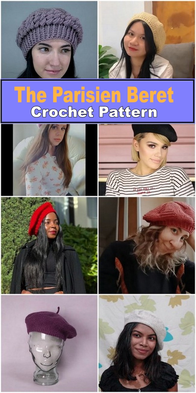 Parisien Beret Crochet Pattern Parisien Beret Crochet Pattern