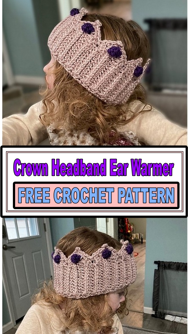 Crown Headband Ear Warmer