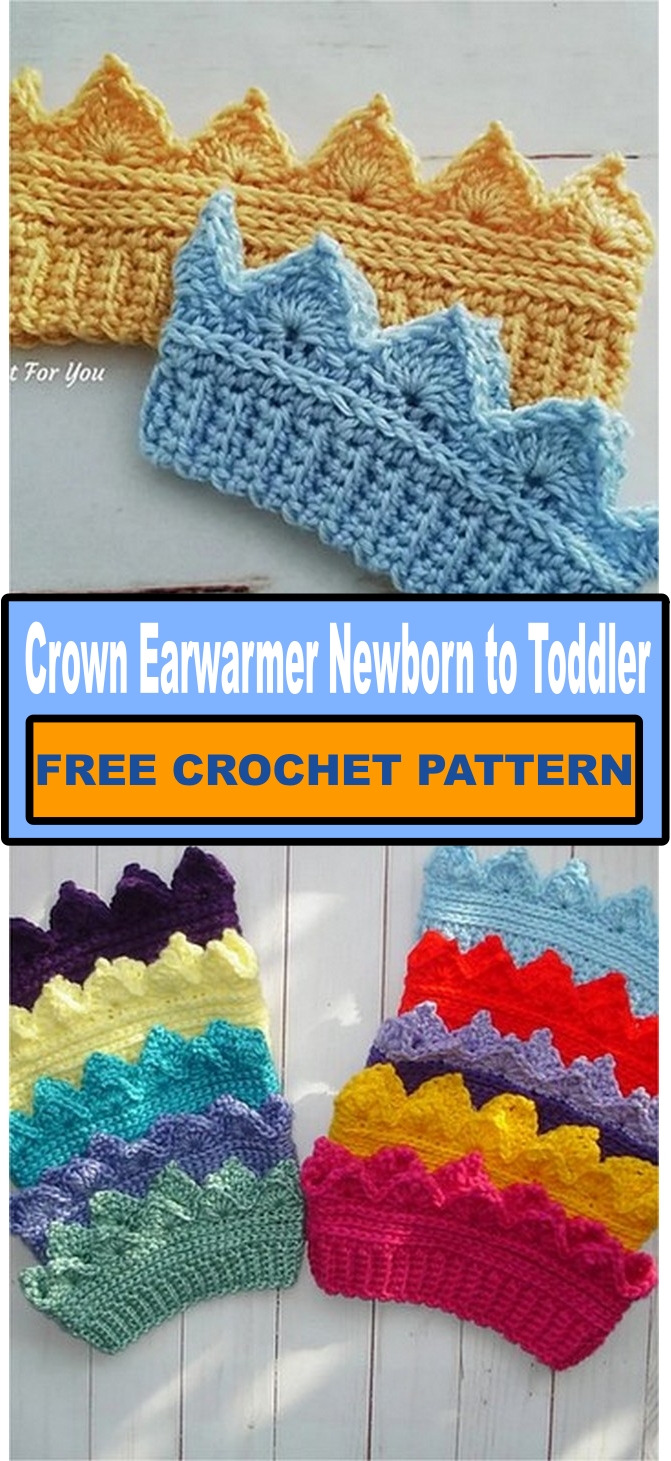 Crown Earwarmer Newborn to Toddler