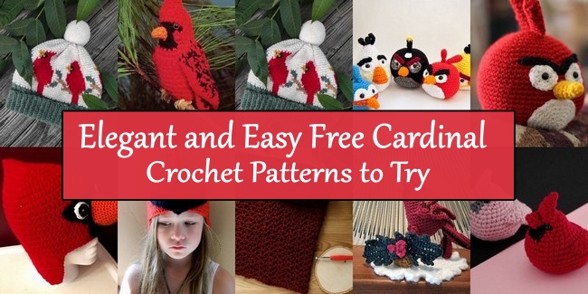Elegant and Easy Free Cardinal Crochet Patterns to Try