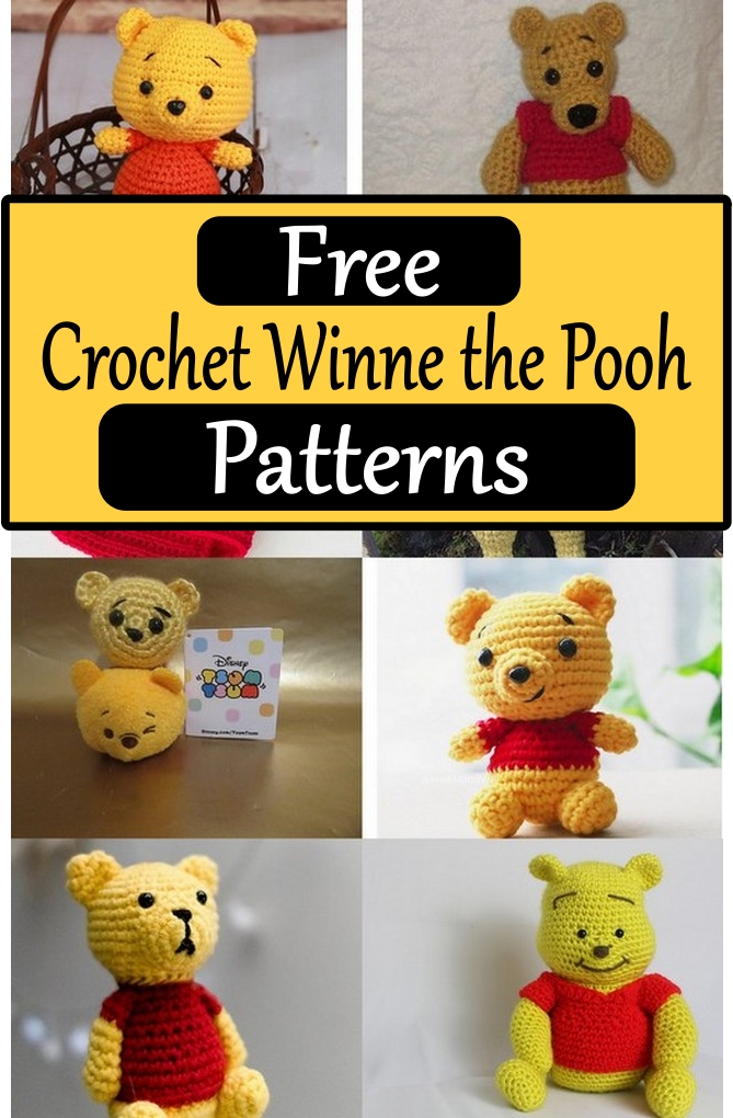 Free Crochet Winne the Pooh Patterns