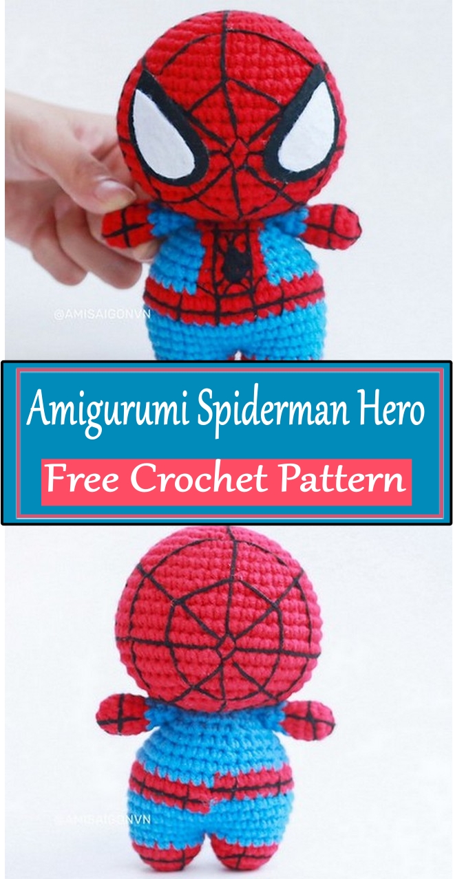Amigurumi Spiderman Hero