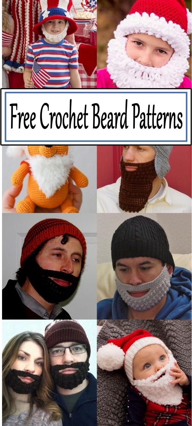 Free Crochet Beard Patterns