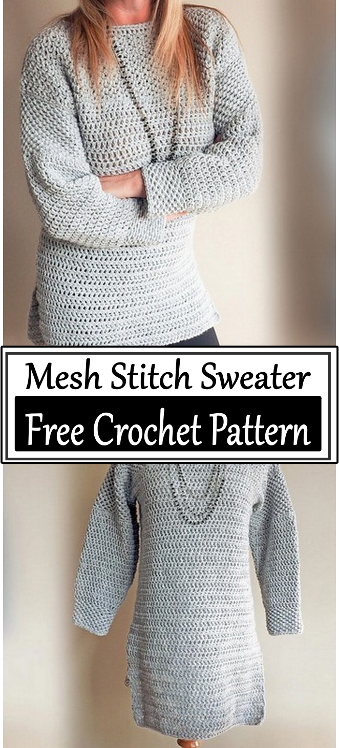Mesh Stitch Sweater