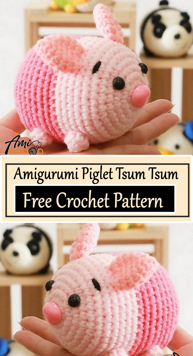 Amigurumi Piglet Tsum Tsum