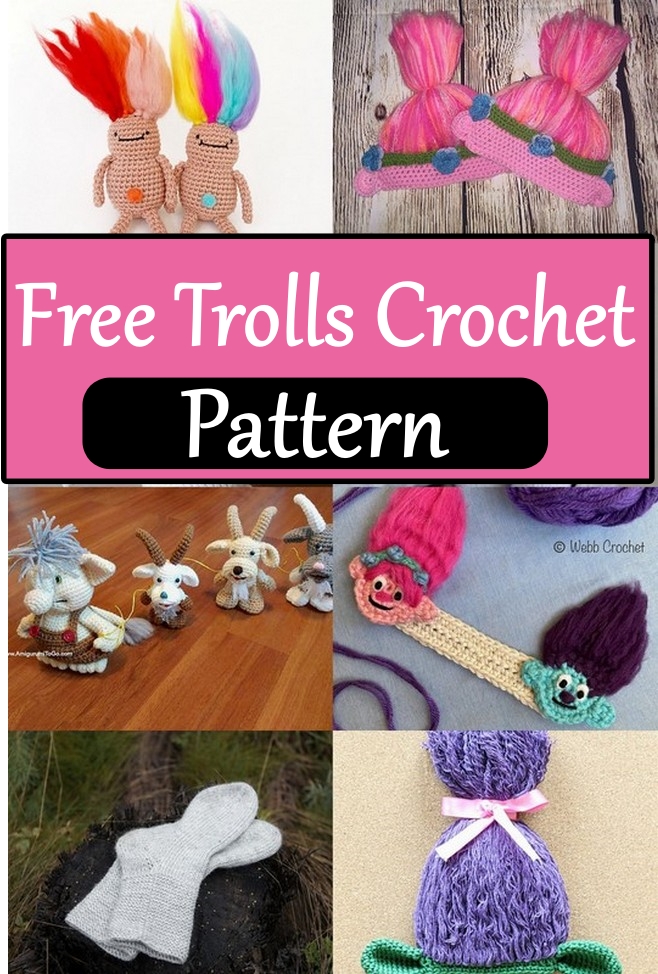 Free Trolls Crochet Pattern 