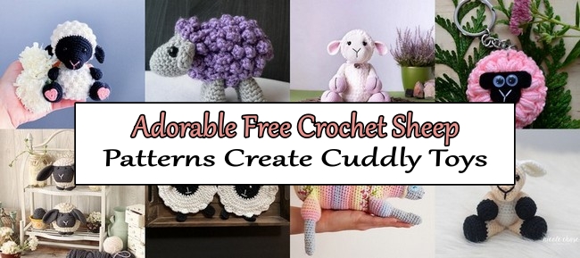 Adorable Free Crochet Sheep Patterns Create Cuddly Toys