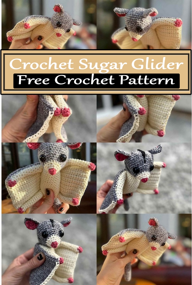 Crochet Sugar Glider