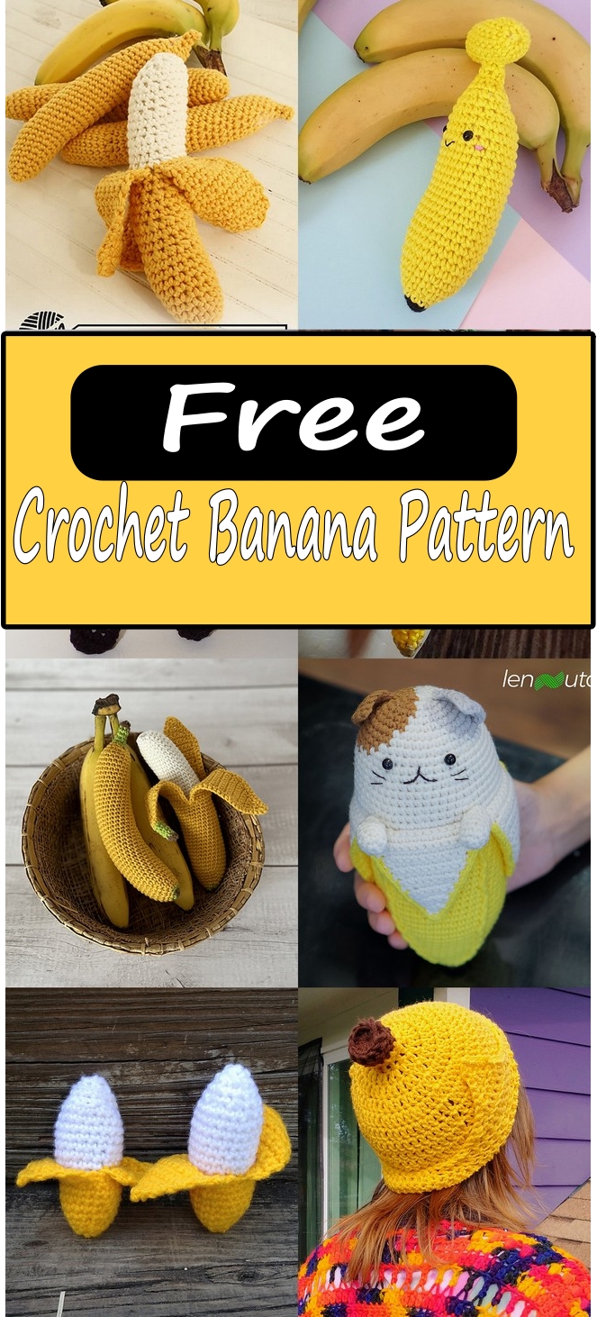 Free Crochet Banana Pattern