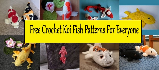Free Crochet Koi Fish Patterns For Everyone