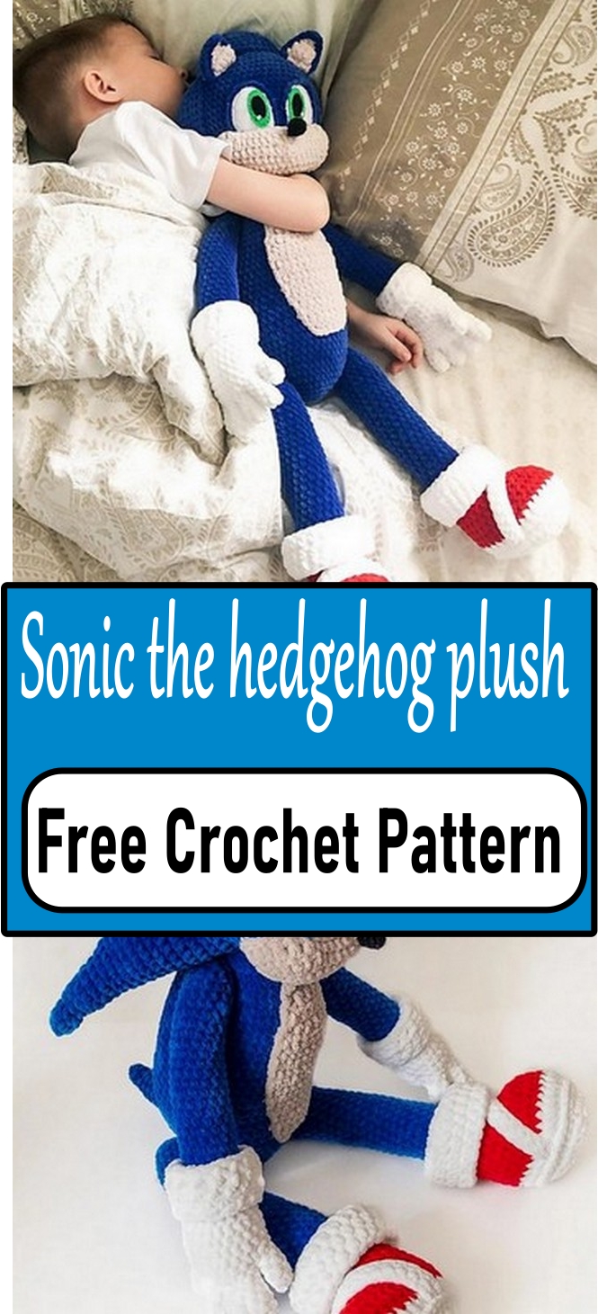 Sonic the hedgehog plush