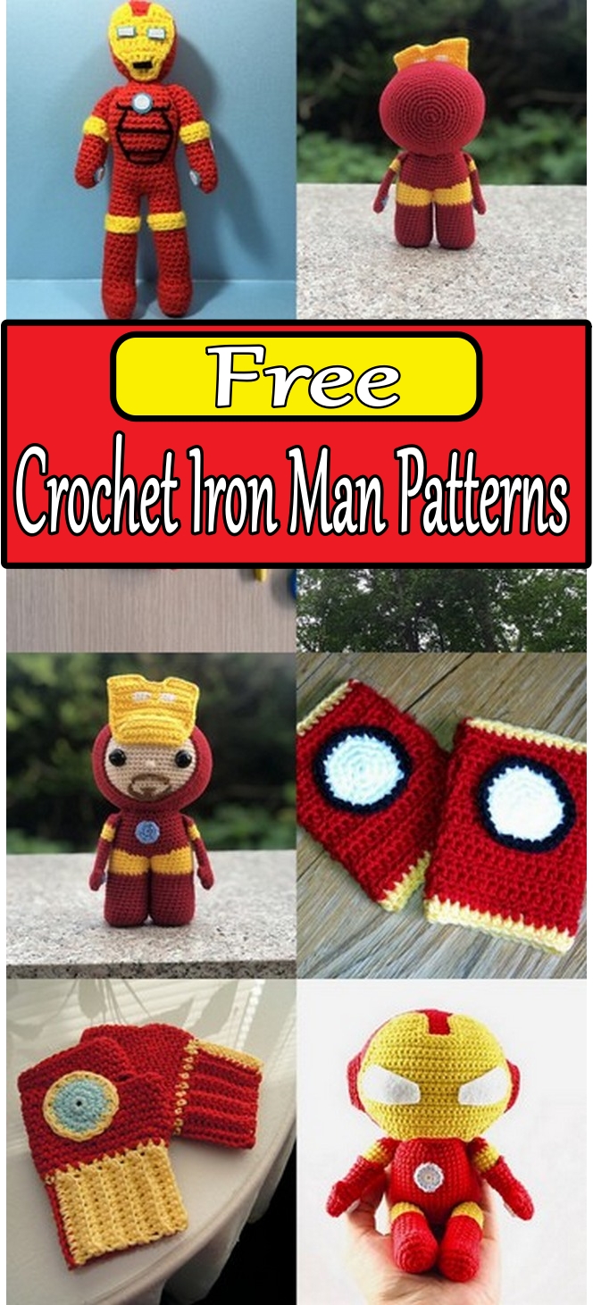 Free Crochet Iron Man Patterns