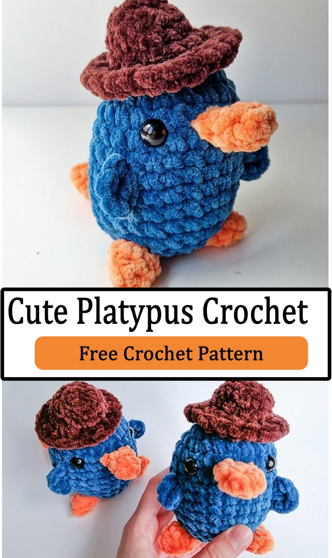 Cute Platypus Crochet