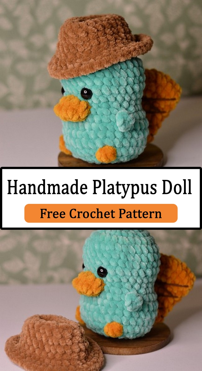 Handmade Platypus Doll