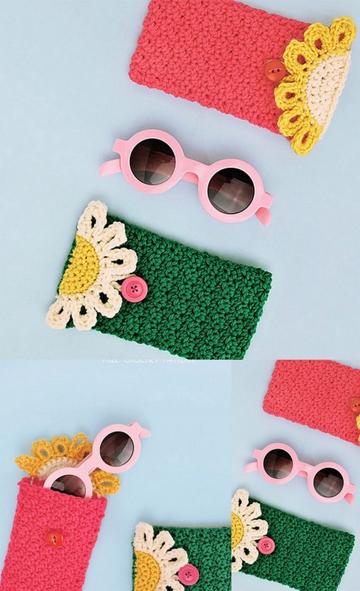 The Happy Daisy Glasses Pouch