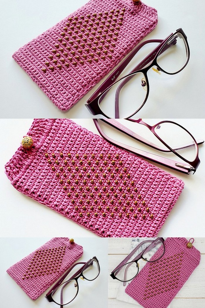Beaded Eyeglass Case