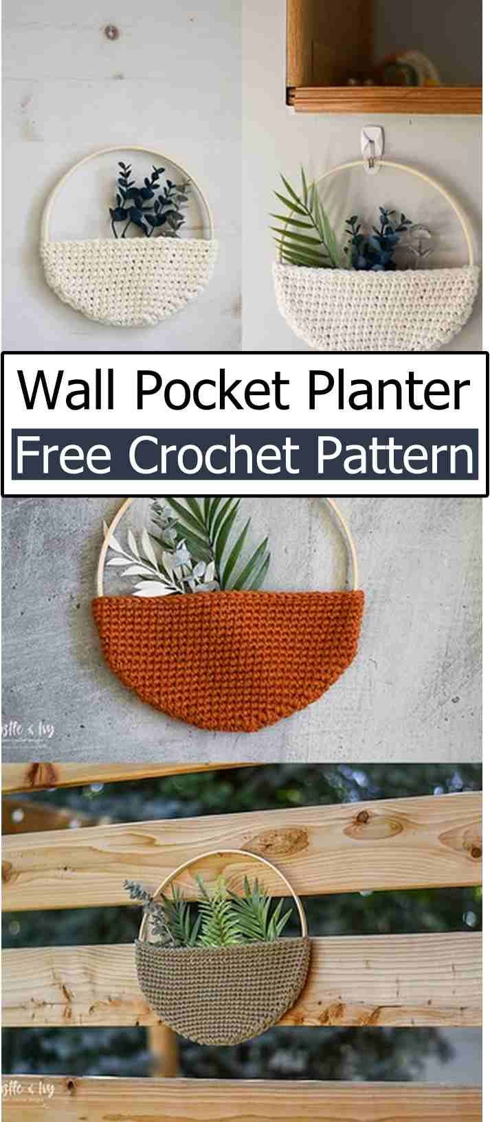 Wall Pocket Planter