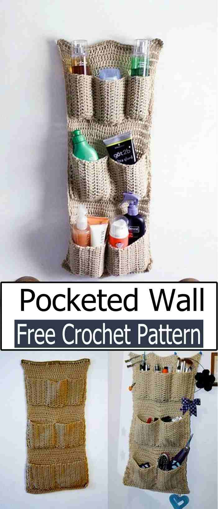 Pocketed Wall Organizer