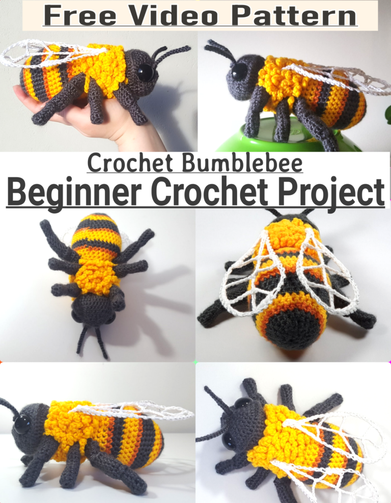 Crochet Bumblebee Pattern