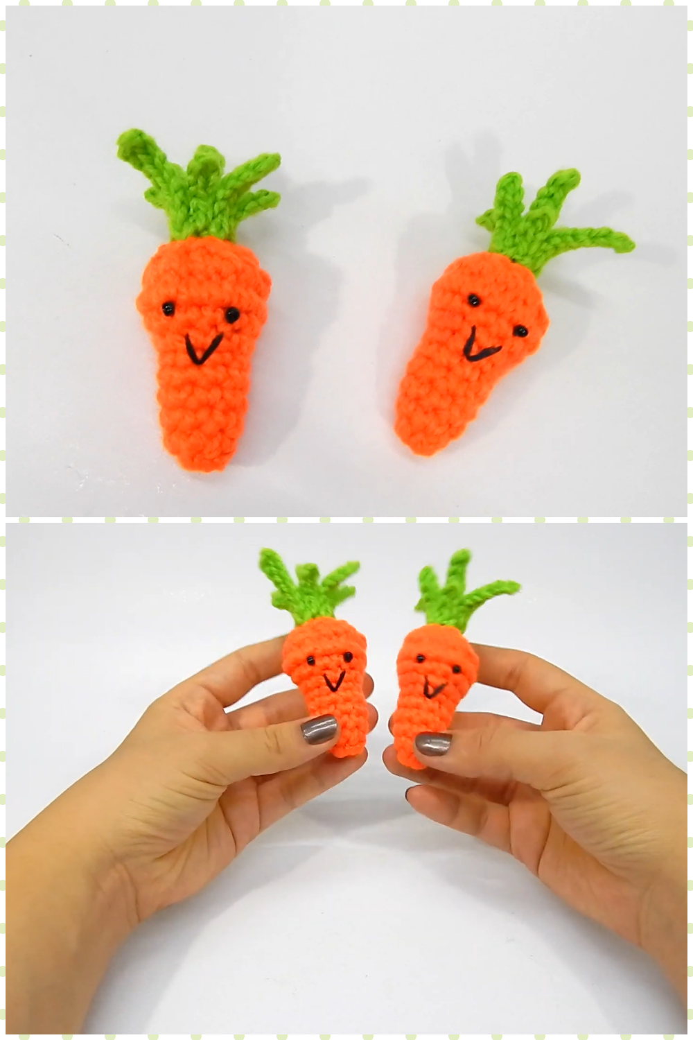 Mini Caarot Amigurumi Crochet