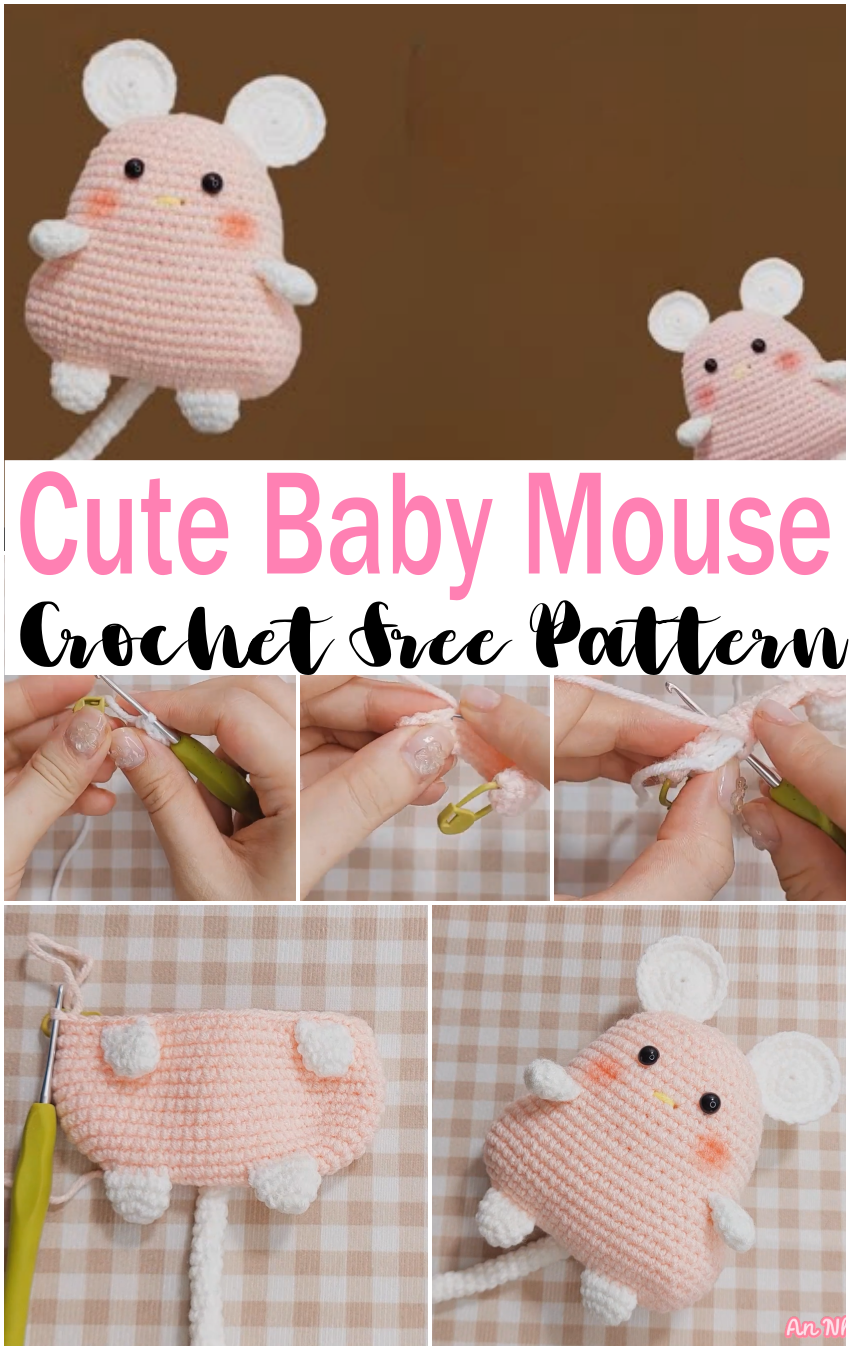 Crochet Cute Baby Mouse