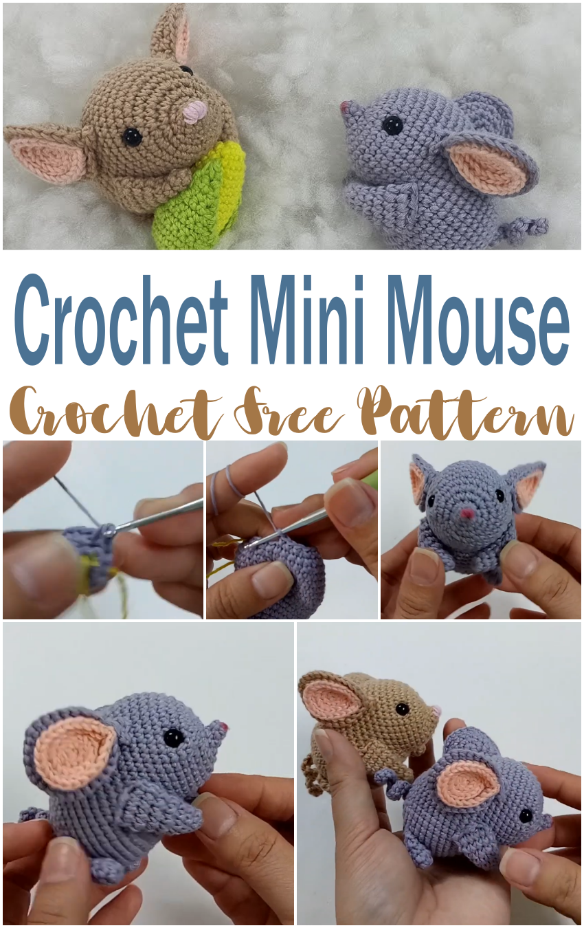 How To Crochet Mini Mouse