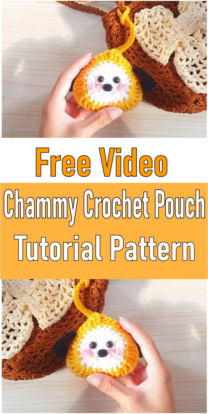 Chammy Crochet Pouch Tutorial Pattern