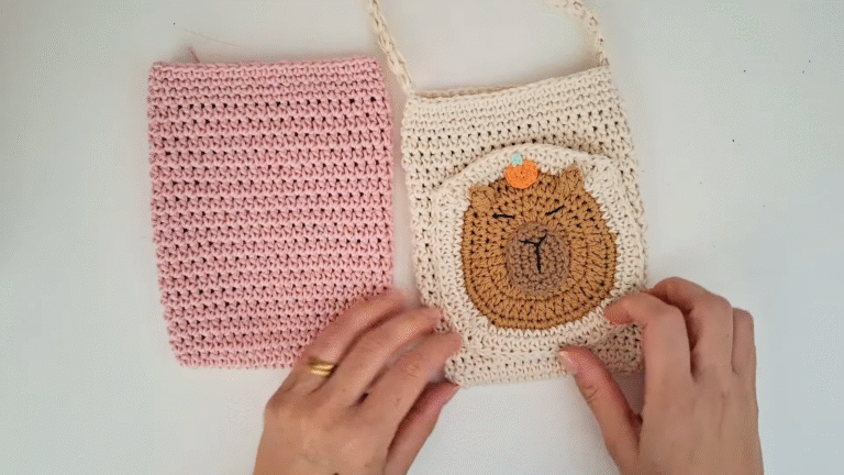 Crochet Capybara bag Purse Patterns