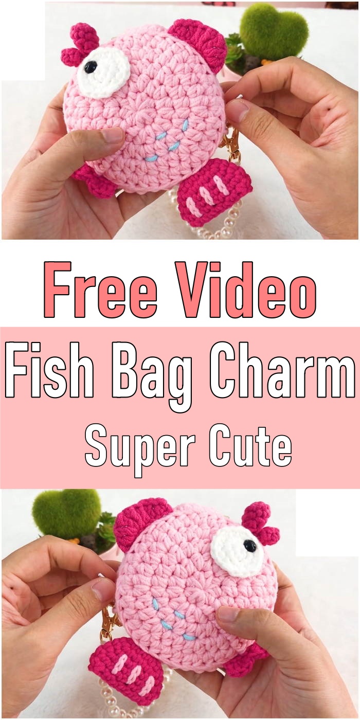 Fish Bag Charm Super Cute