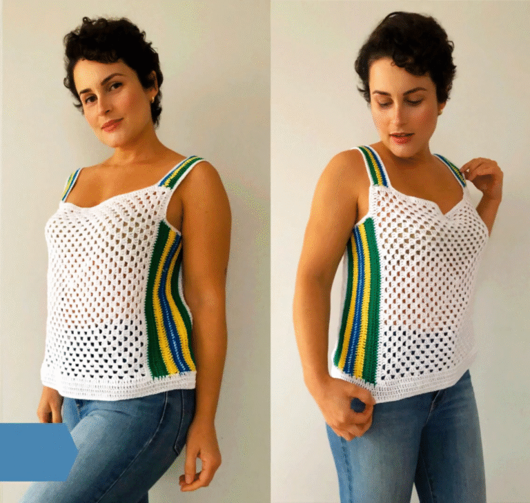Crochet Veronica Tank Top Unisex