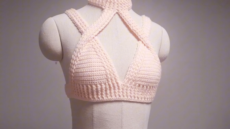 How to Crochet a Stylish Bralette