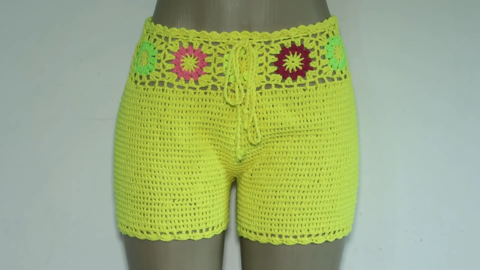 Cool It Crochet Shorts Lime