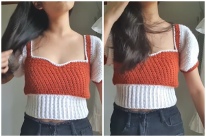 Stunning Modern Crochet Peplum Tops – Free Patterns You’ll Love