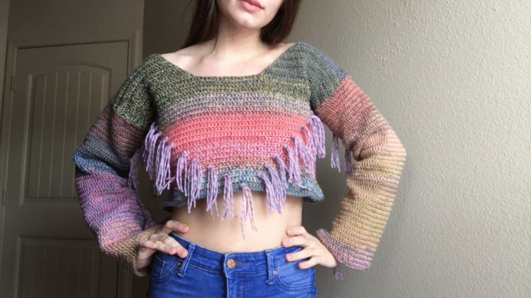 The Ultimate Crochet Cropped Ruffle Raglan Sweater Pattern Collection