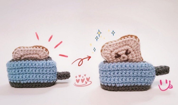 Cute Crochet Toaster & Bread Patterns – Easy Amigurumi Toys for Kids