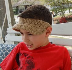 DIY Crochet Sun Visor – Easy Summer Hat Patterns Ideas