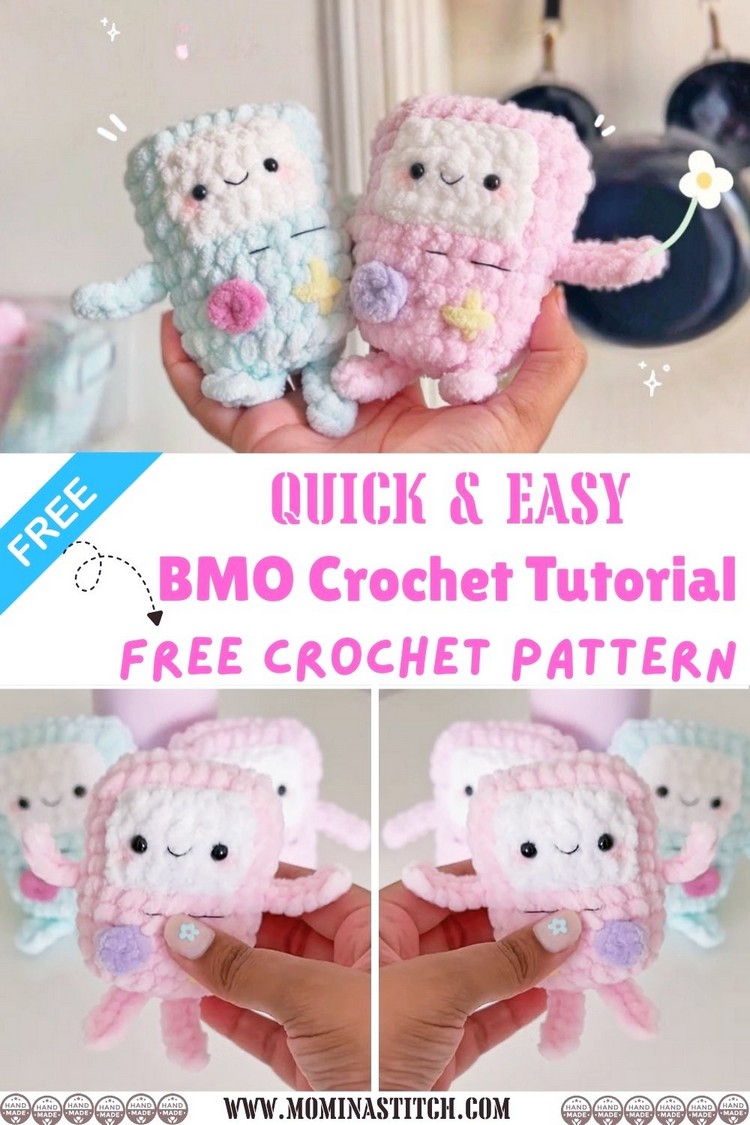 Quick & Easy BMO Crochet Tutorial