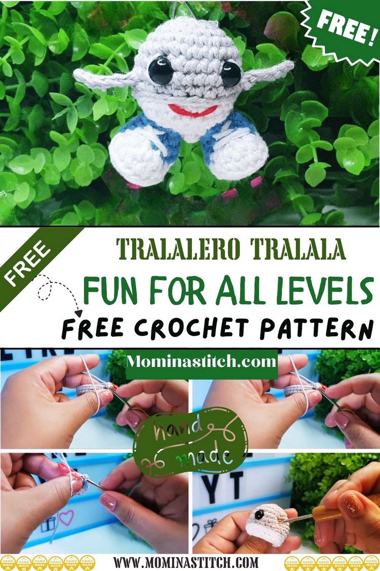 Tralalero Tralala Fun For All Levels Amigurumi Tutorial