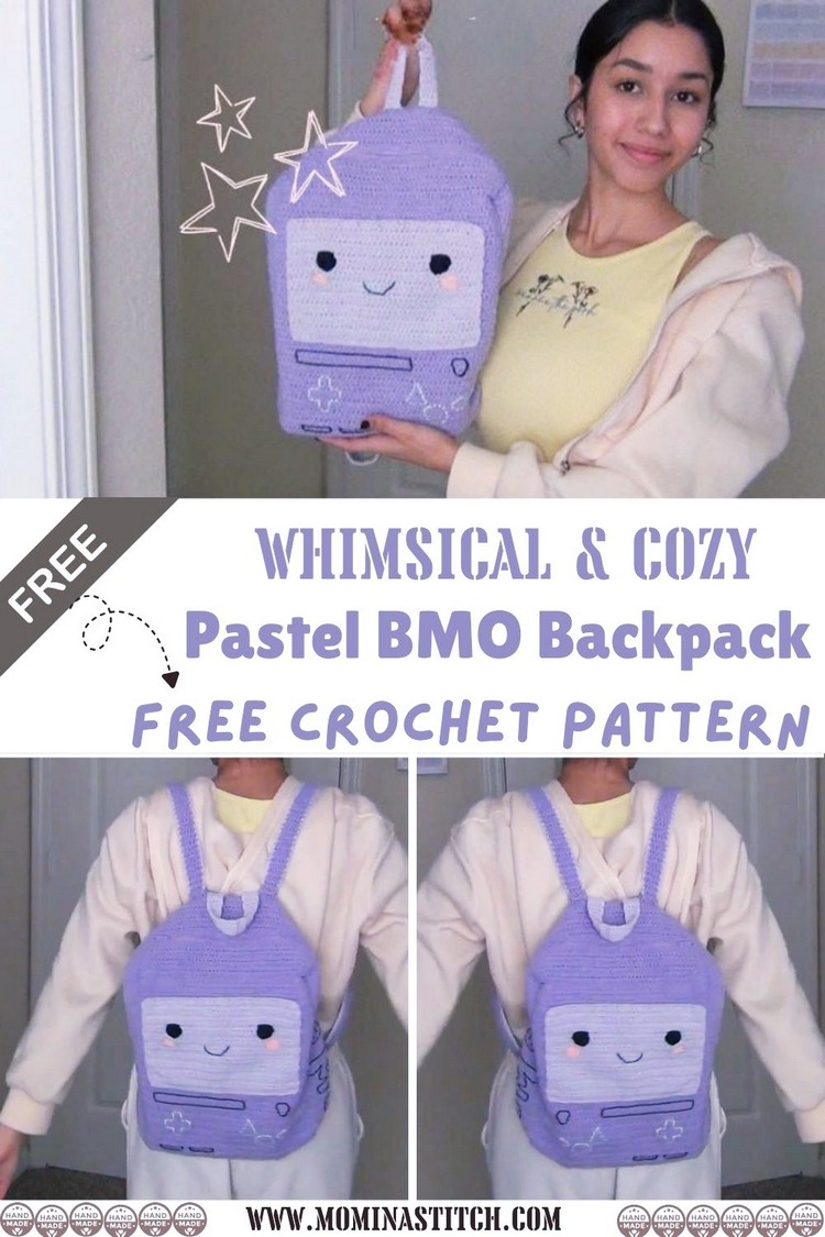 Whimsical & Cozy Pastel BMO Backpack