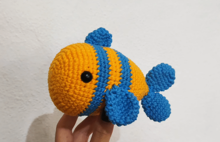 Crochet Colorful Little Fish Amigurumi Pattern – Cute Sea Animal Toy