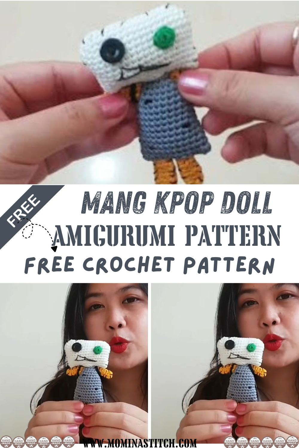 Mang Crochet Pattern for Beginners Kpop Doll Amigurumi