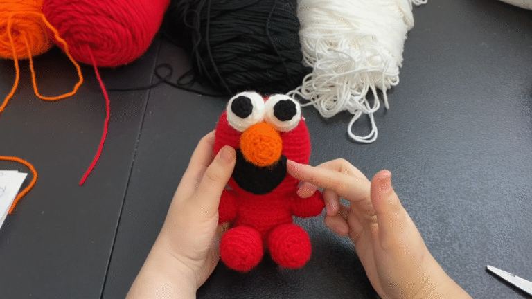 Crochet Elmo Amigurumi Patterns Sesame Street Toy