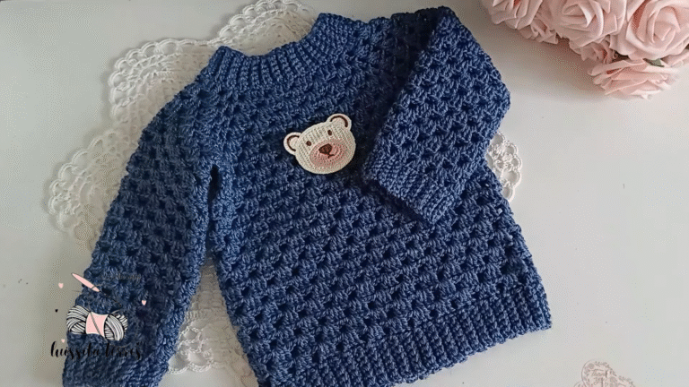 Crochet Baby Sweater Amigurumi Patterns for Beginners