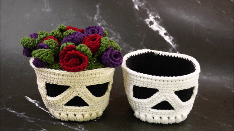 Crochet Calavera La Catrina Pattern Day of the Dead DIY Decorations
