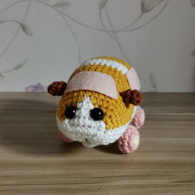 Crochet Pui Pui Molcar Potato Amigurumi Pattern Toy for Fans