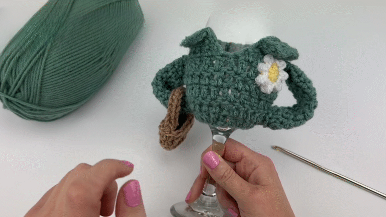 Precious Crochet Wine Glass Covers Practical Pattern