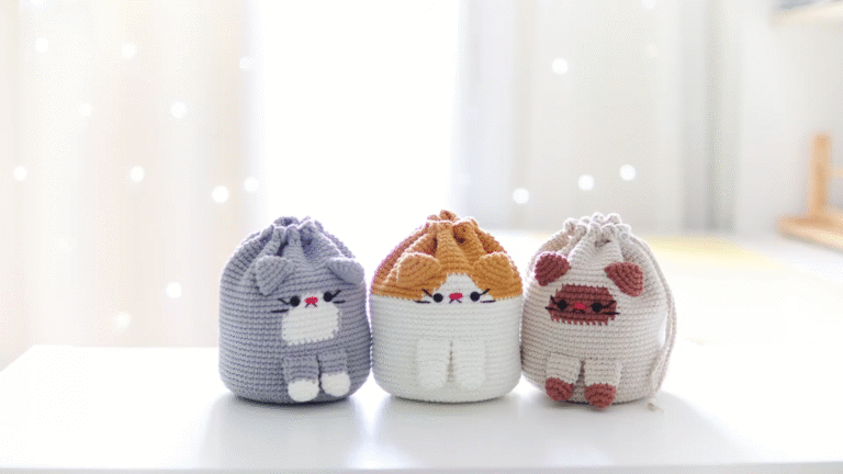 Mini Crochet Once Bag Charms Amigurumi Pattern