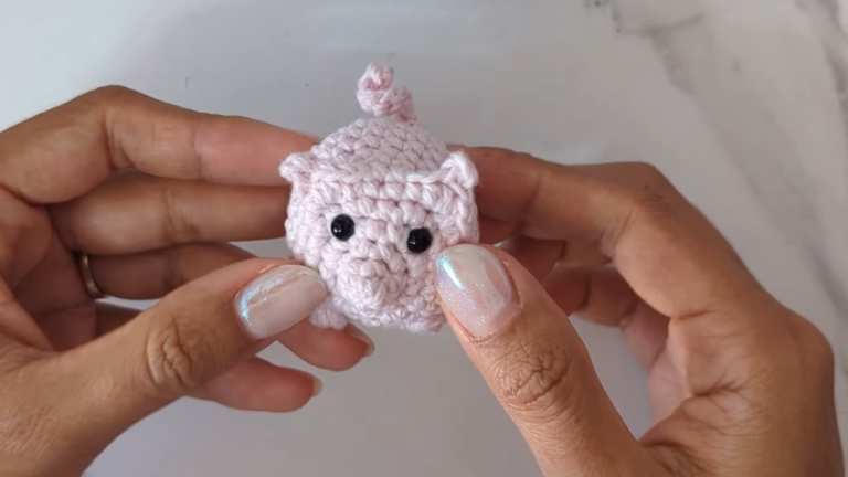 DIY Crochet Pig Doll Plush Amigurumi Pattern