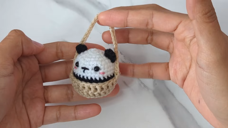 DIY Cute Crochet Panda Kawaii Amigurumi Pattern