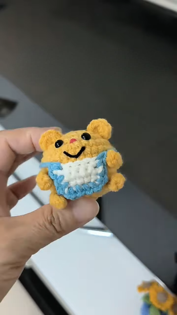 DIY Crochet Little Bear Simple Amigurumi Toy
